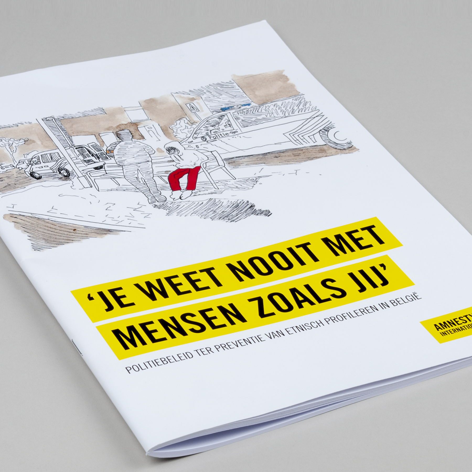 Politiebeleid ter preventie van etnische profileren in Blegië