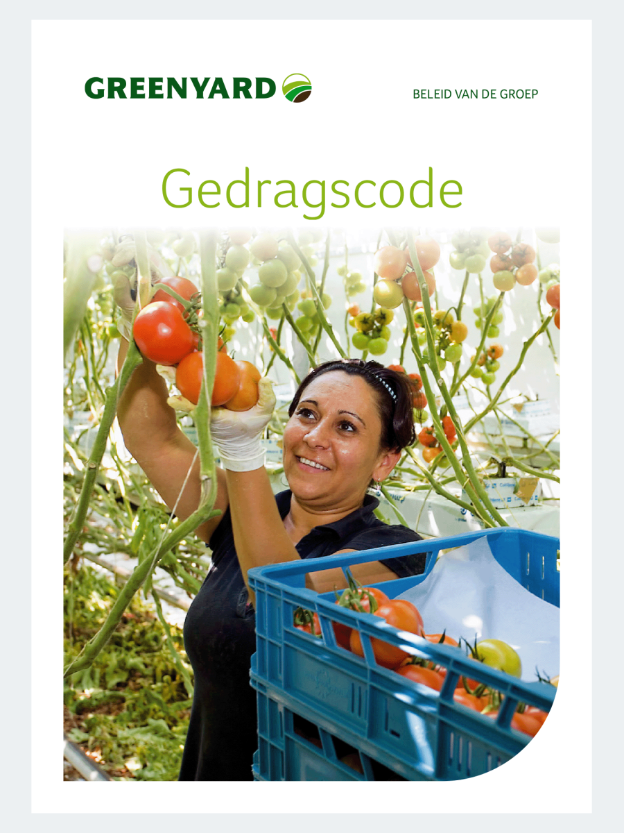 Greenyard's Code of Conduct booklet