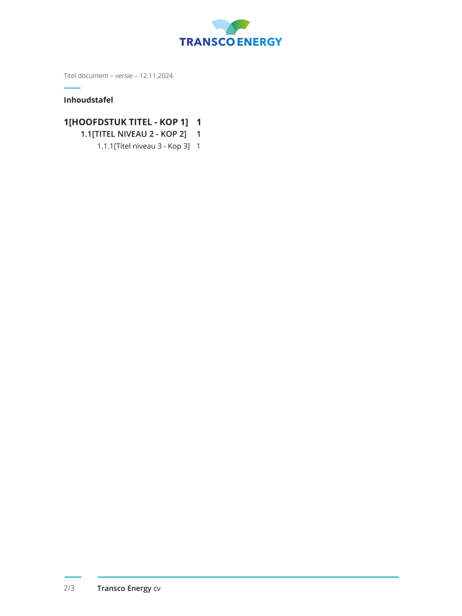 Nota Template